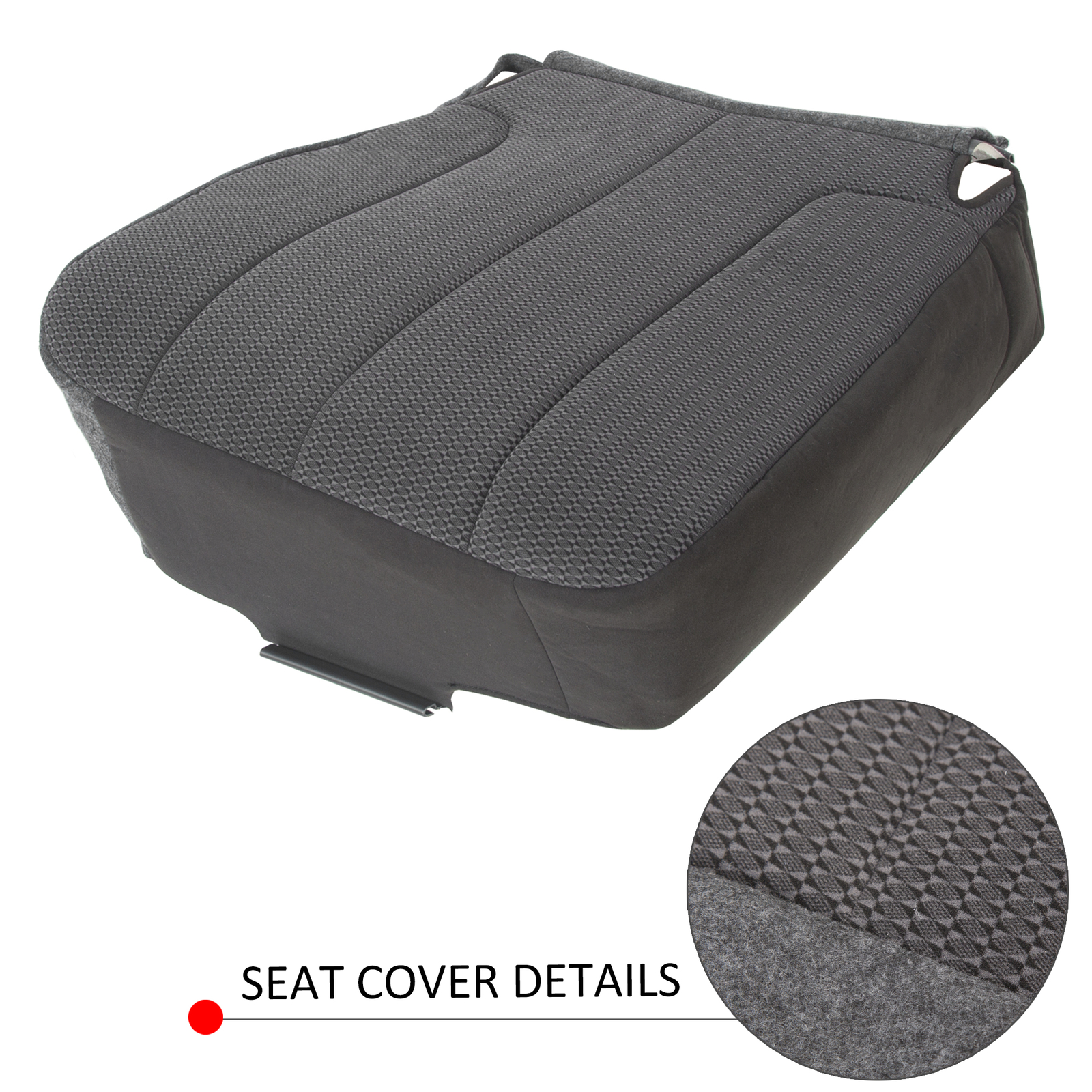 For 2002-2005 Dodge Ram 1500 2500 3500 SLT Driver Side Bottom Cloth Seat Cover