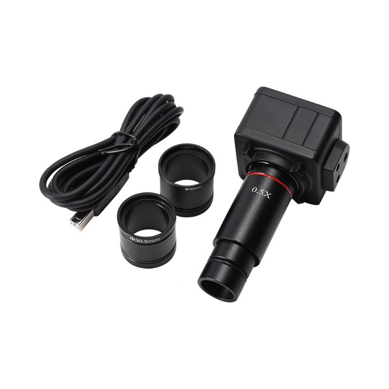 5.0 MP HD Digital Electronic Eyepiece Camera USB Microscope with C Mount Adapter