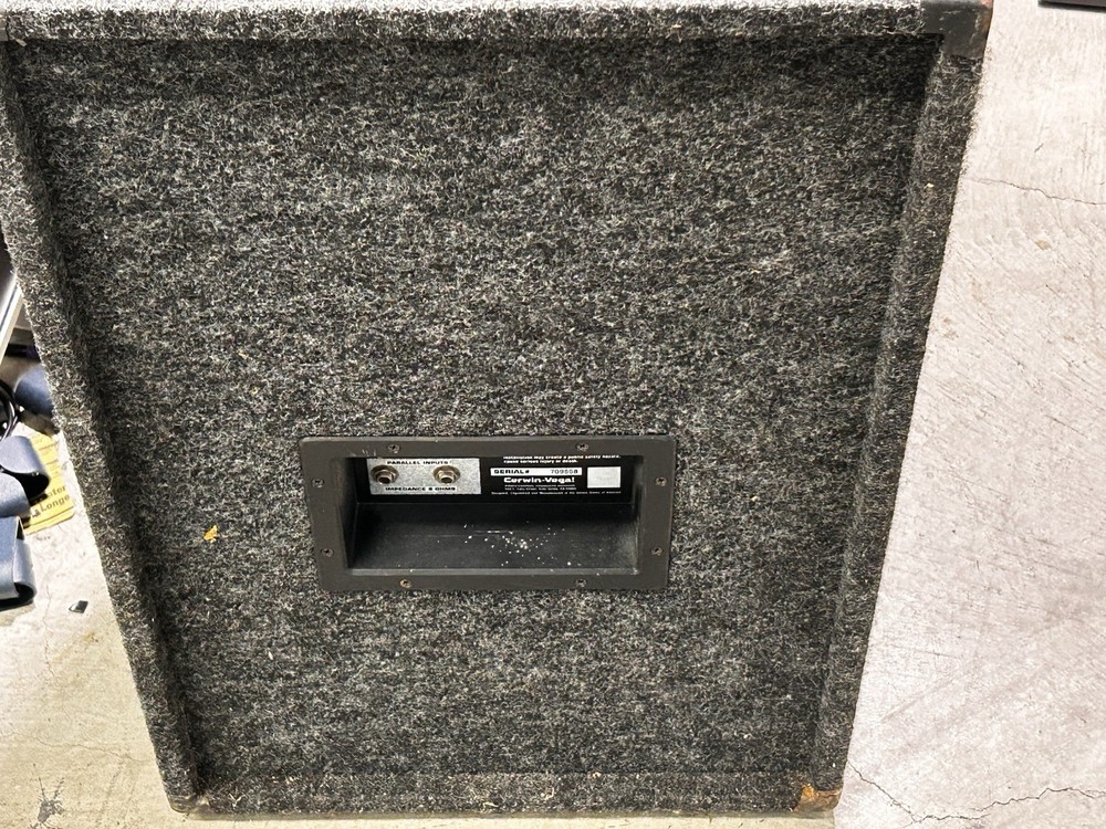 Cerwin Vega V12-B Speakers Pair