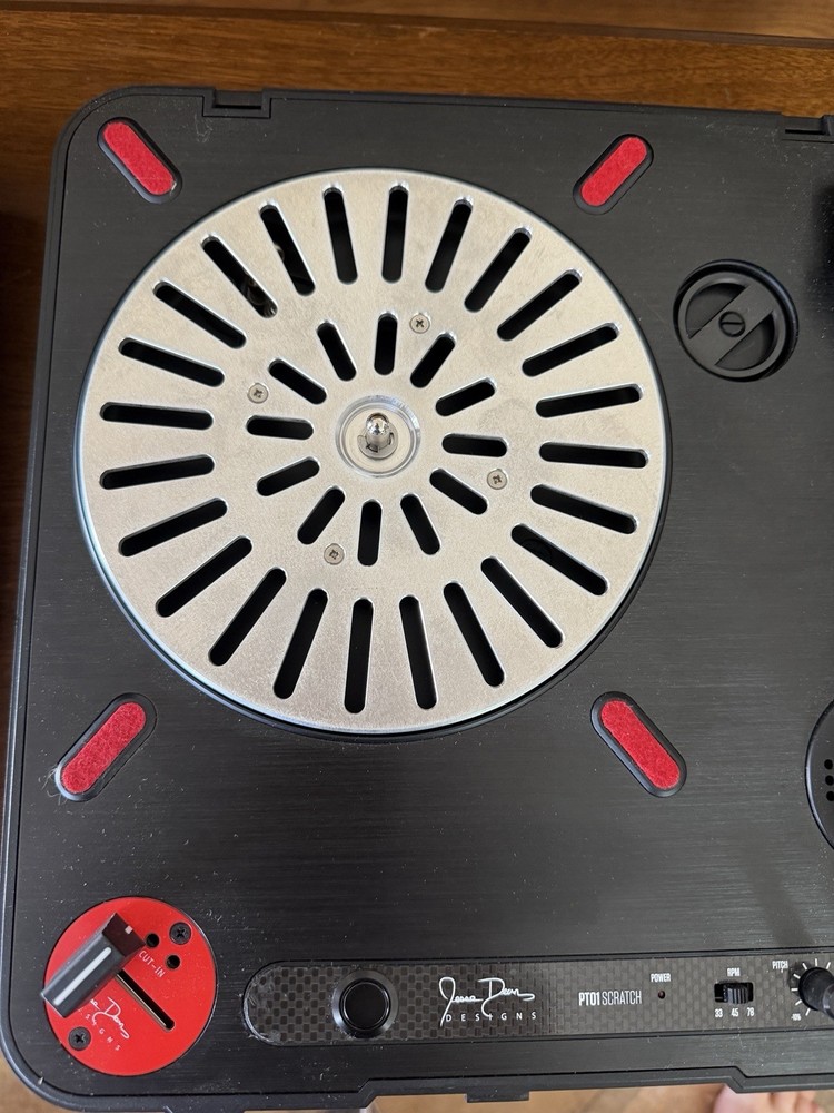 Numark PT01 Scratch Turntable with UPGRADES