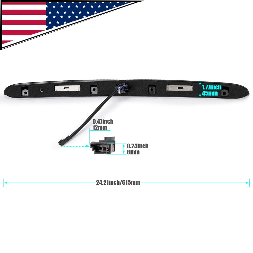 For BMW E46 330i 330xi 325i Trunk Lid Grip Handle W/ Key Lock Button 51137170966