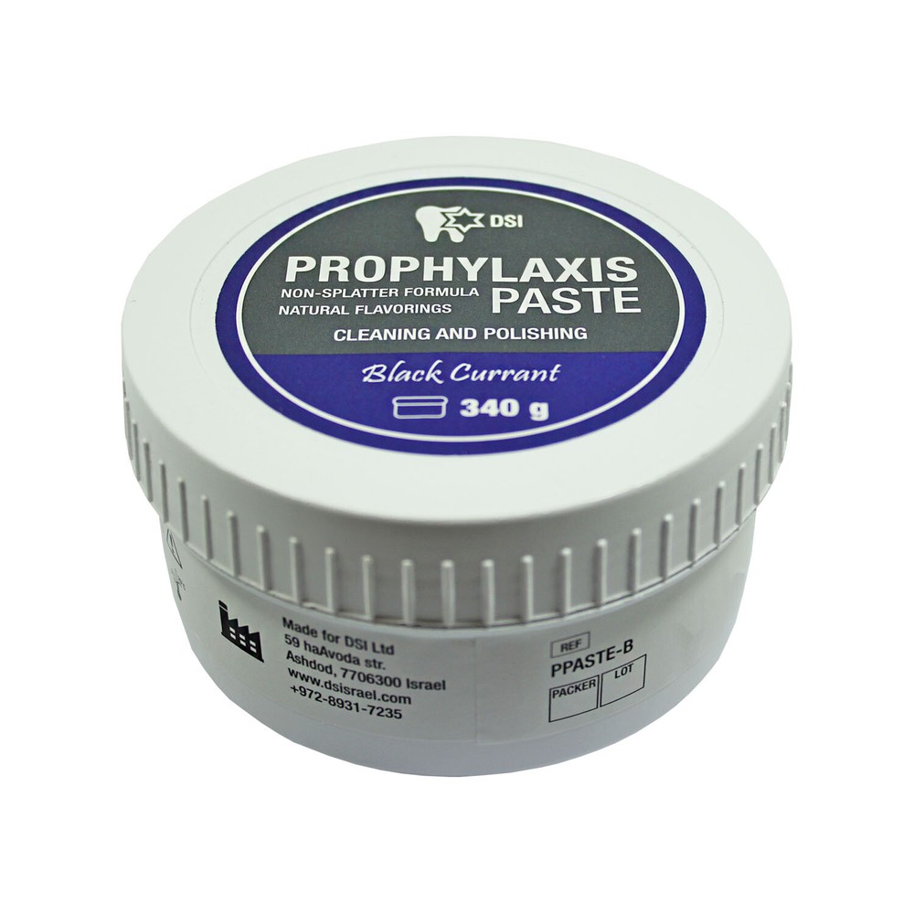 Dental Prophy Paste Prophylaxis Non Splatter Teeth Polish Stain Remove 340g