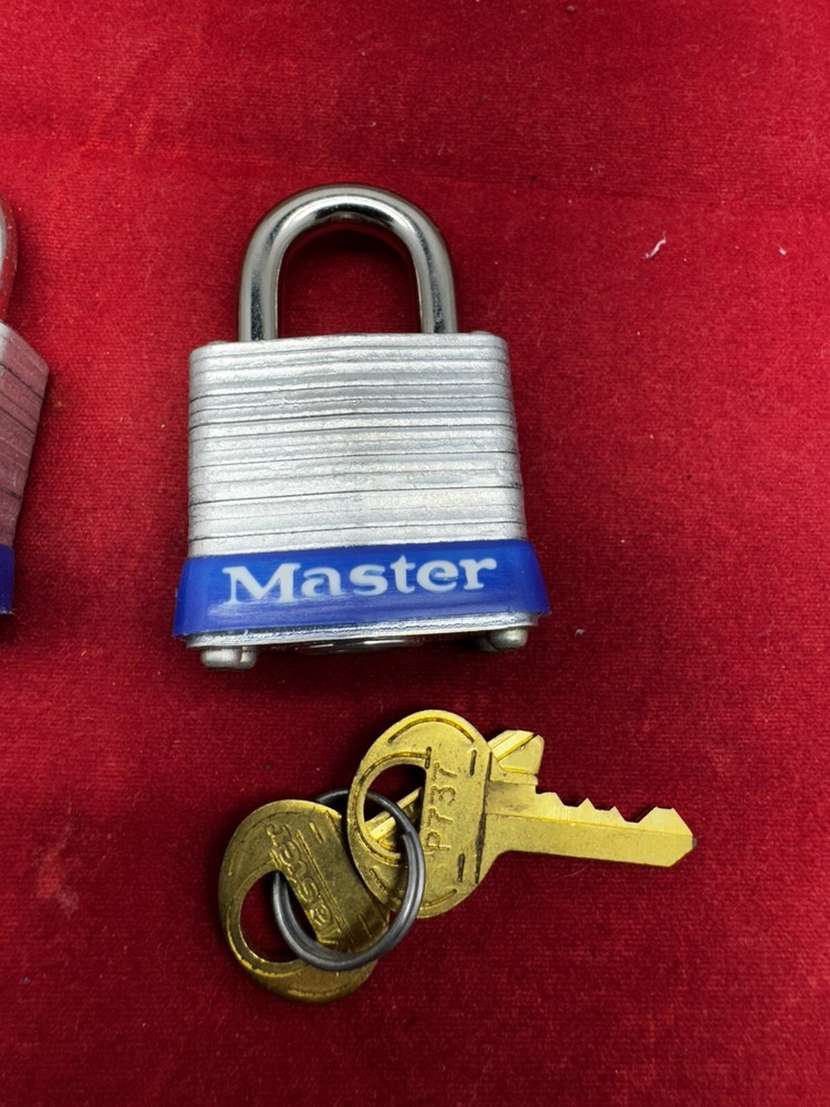 Master Lock 7KA P491 Padlock Steel 9/16"