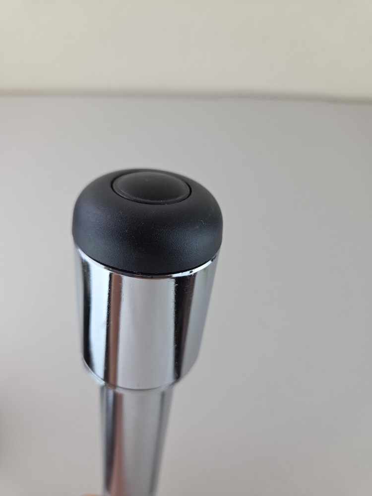 48" Straight Curl Lat Pull Down Bar with Revolving 2 Hook For Dual Pull Trainer