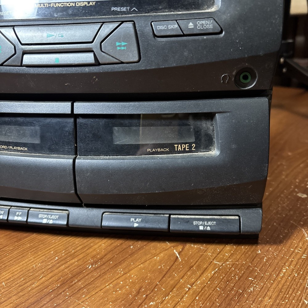 vintage Sharp CD-C401 Mini Component System CD Player ONLY No speakers untested