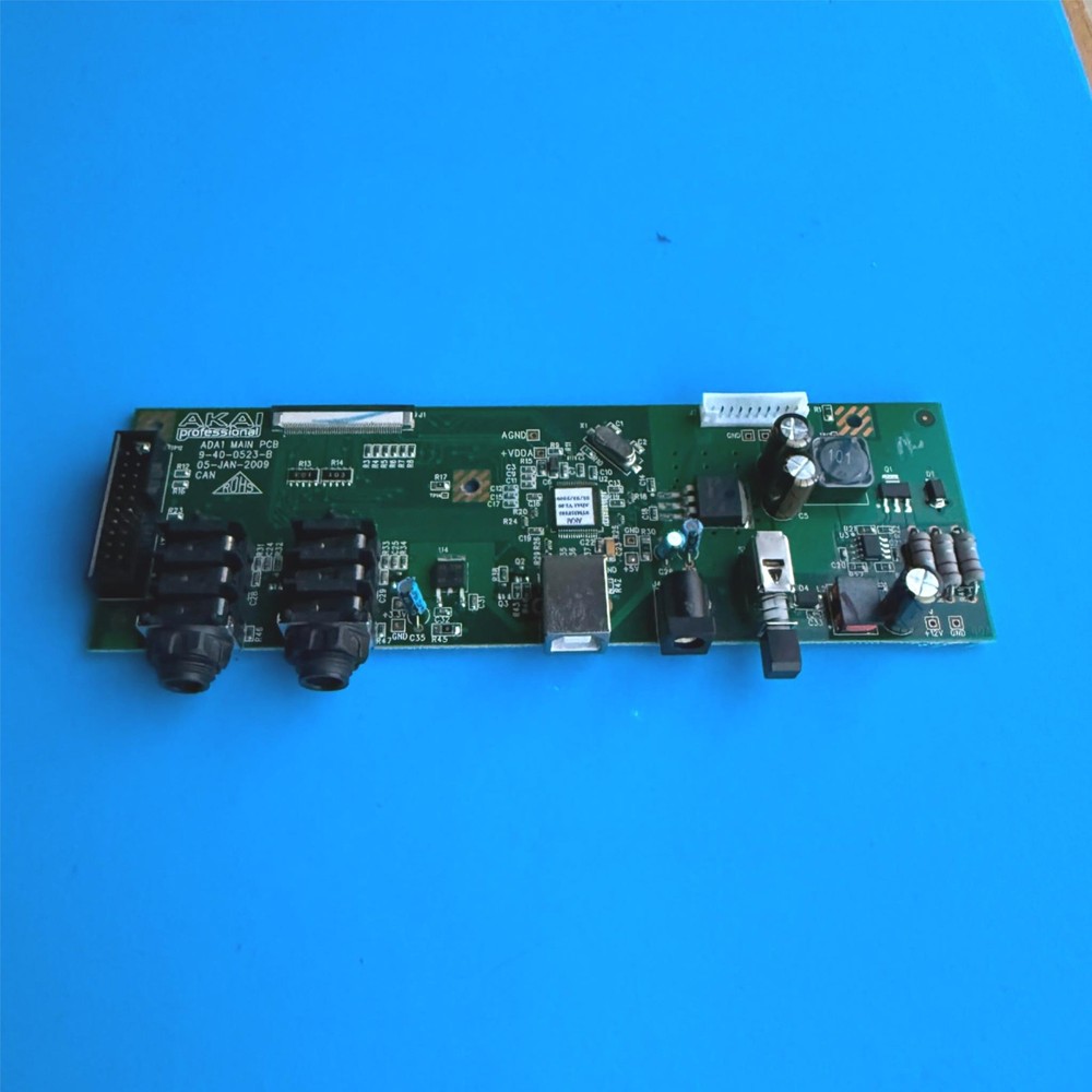AKAI APC40 MKI Ableton MIDI Controller Part: Main PCB USB AC ON/OFF Borad