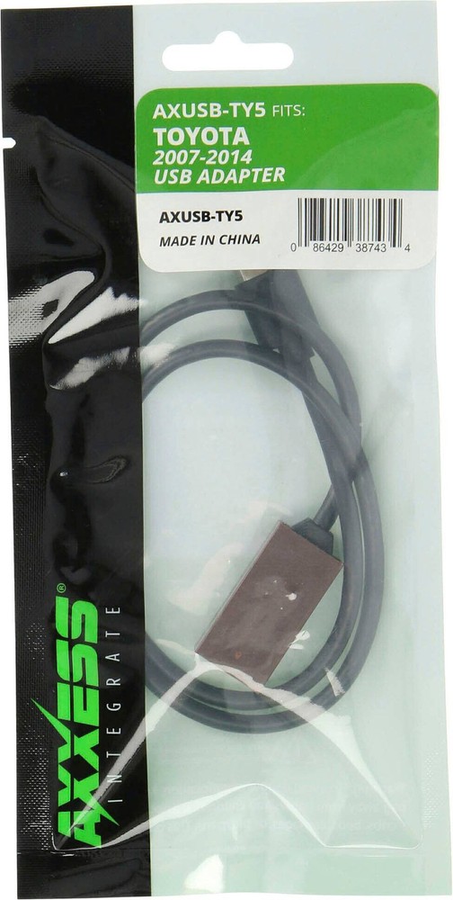 AXXESS - USB Adapter Cable Interface for Select 2012-Up Toyota Vehicles - Multi
