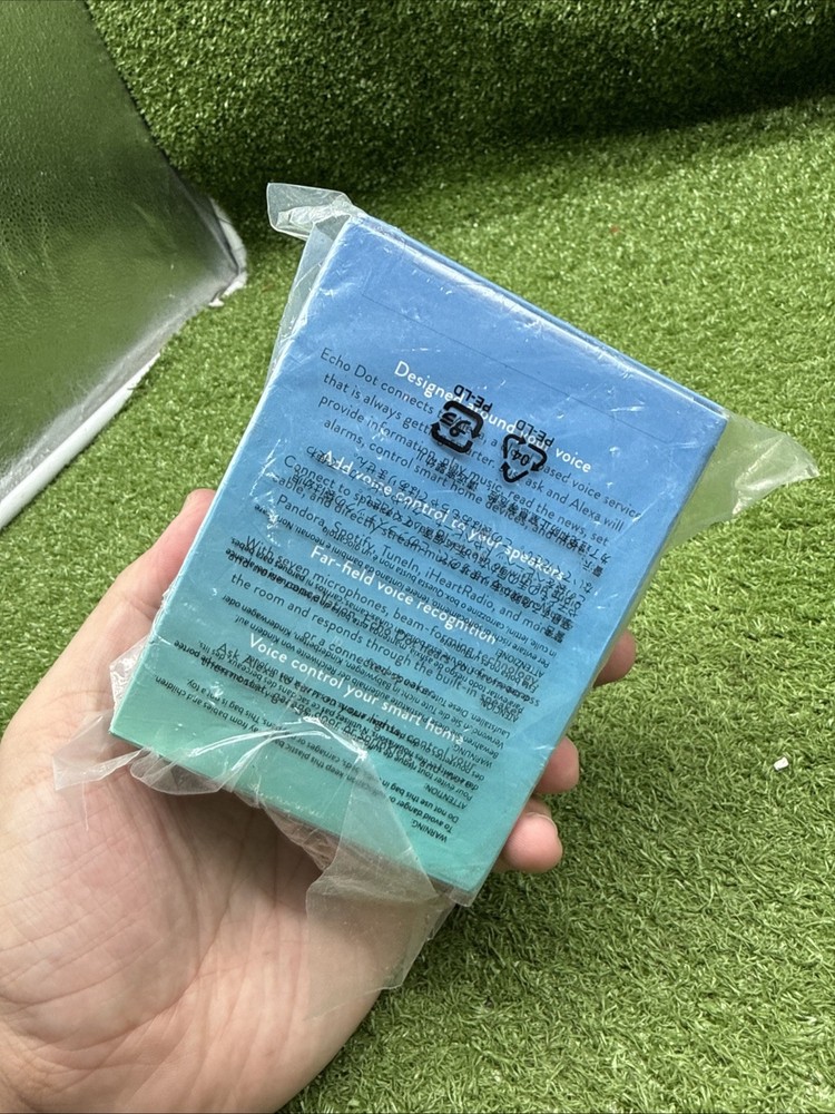 Echo Dot By Amazon (2nd Generation) Smart Speaker - Black New 22