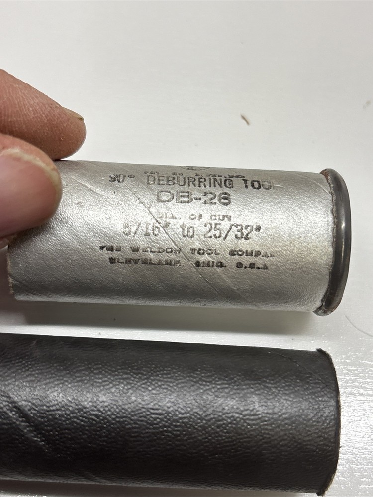 New WELDON Countersink # DB-26 x 90° Degree Deburring Tool Chamfer, NOS