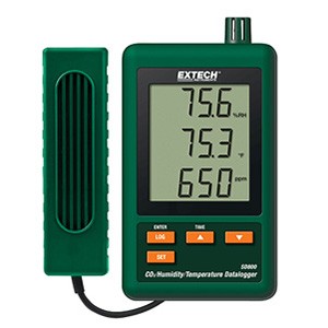 Extech SD800: Co2/Humidity/Temperature Datalogger