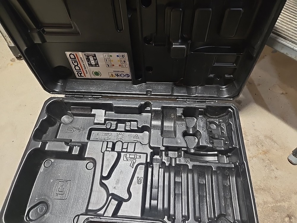 Ridgid RP 240 Press Tool Storage Case Only.