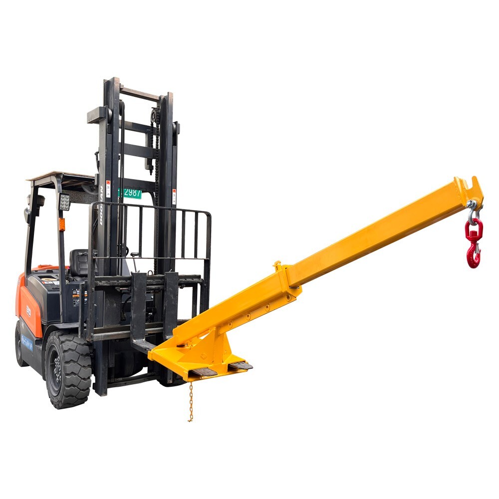 Forklift Jib Boom Crane Industrial Forklift Telescoping Jib Boom 4400Lb Capacity
