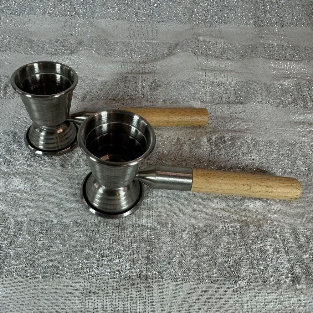 Rémy Martin Cocktail Jigger, Bar Tools, Silver, Brown