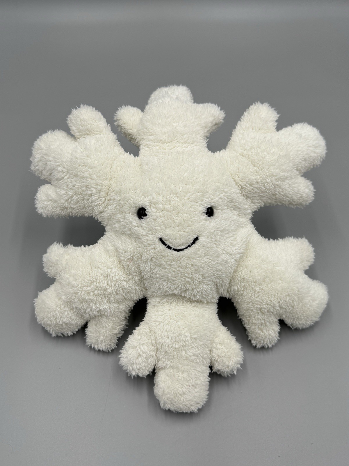 Jellycat I am Large Amuseable Snowflake 9” Stuffed Christmas Winter Plush