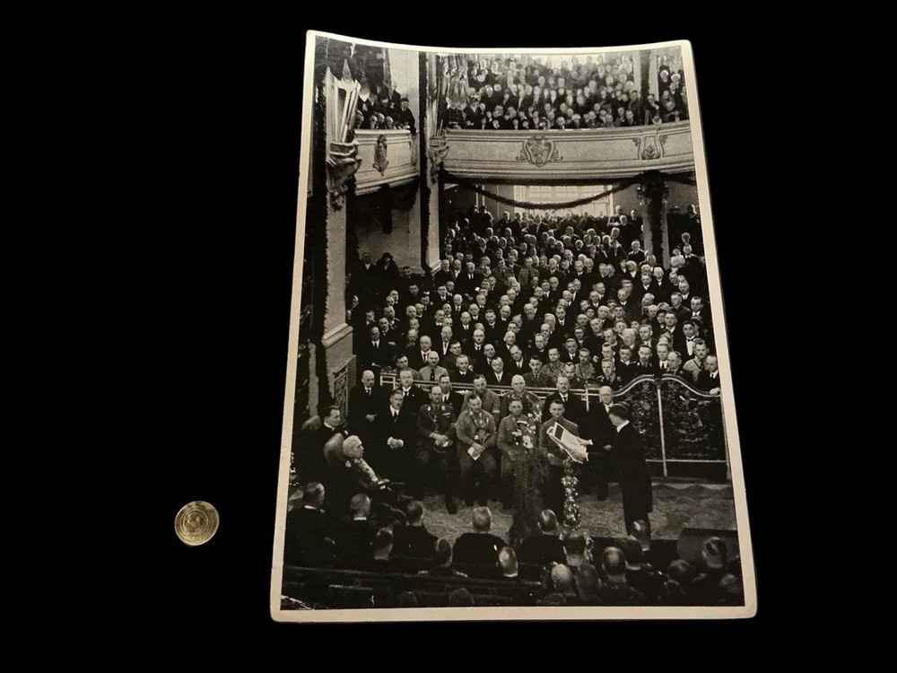 Third Reich Propaganda Card 5’x7’