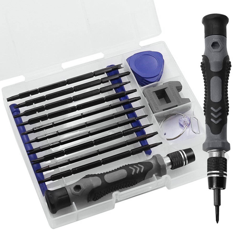 25 In 1 Screwdriver Set Precision Removable Screwdriver Bits Magnetic Hand Tools