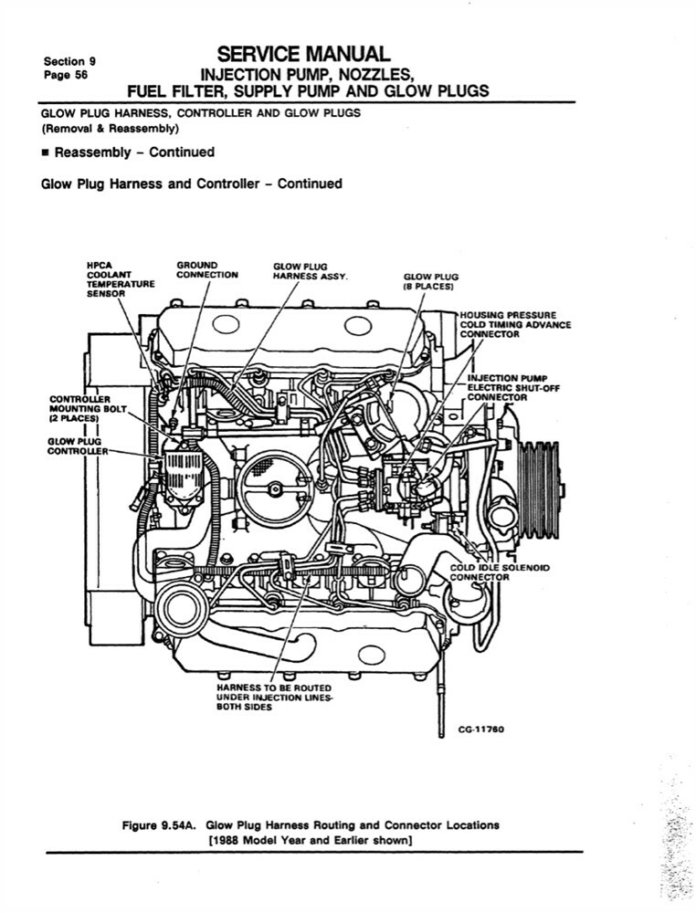 1988 1992 1993 Ford 7.3 Diesel Engine Shop Service Repair Manual