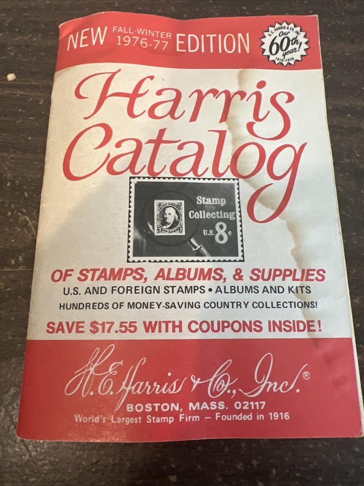 Harris Stamp Catalog 1976-77 Fall Winter