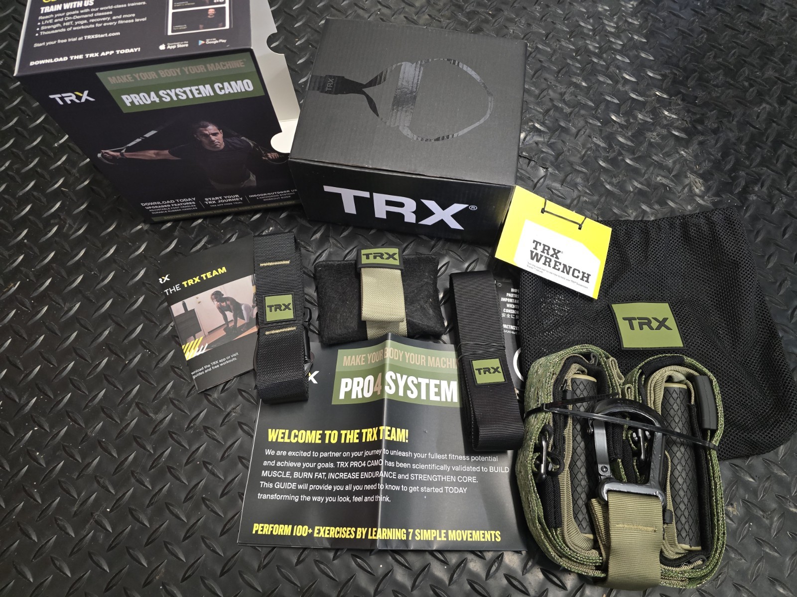 TRX Pro4 Camo Suspension Fitness Trainer