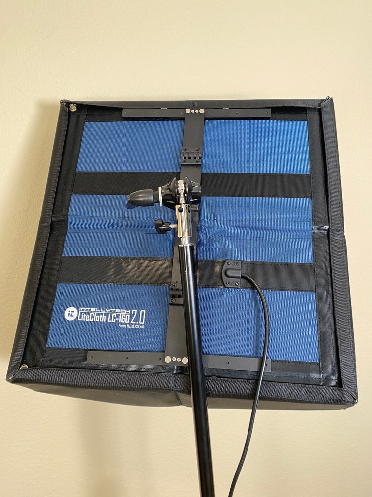 Intellytech LC-160 LiteCloth 2x2 Professional LED Light Foldable LED with Case