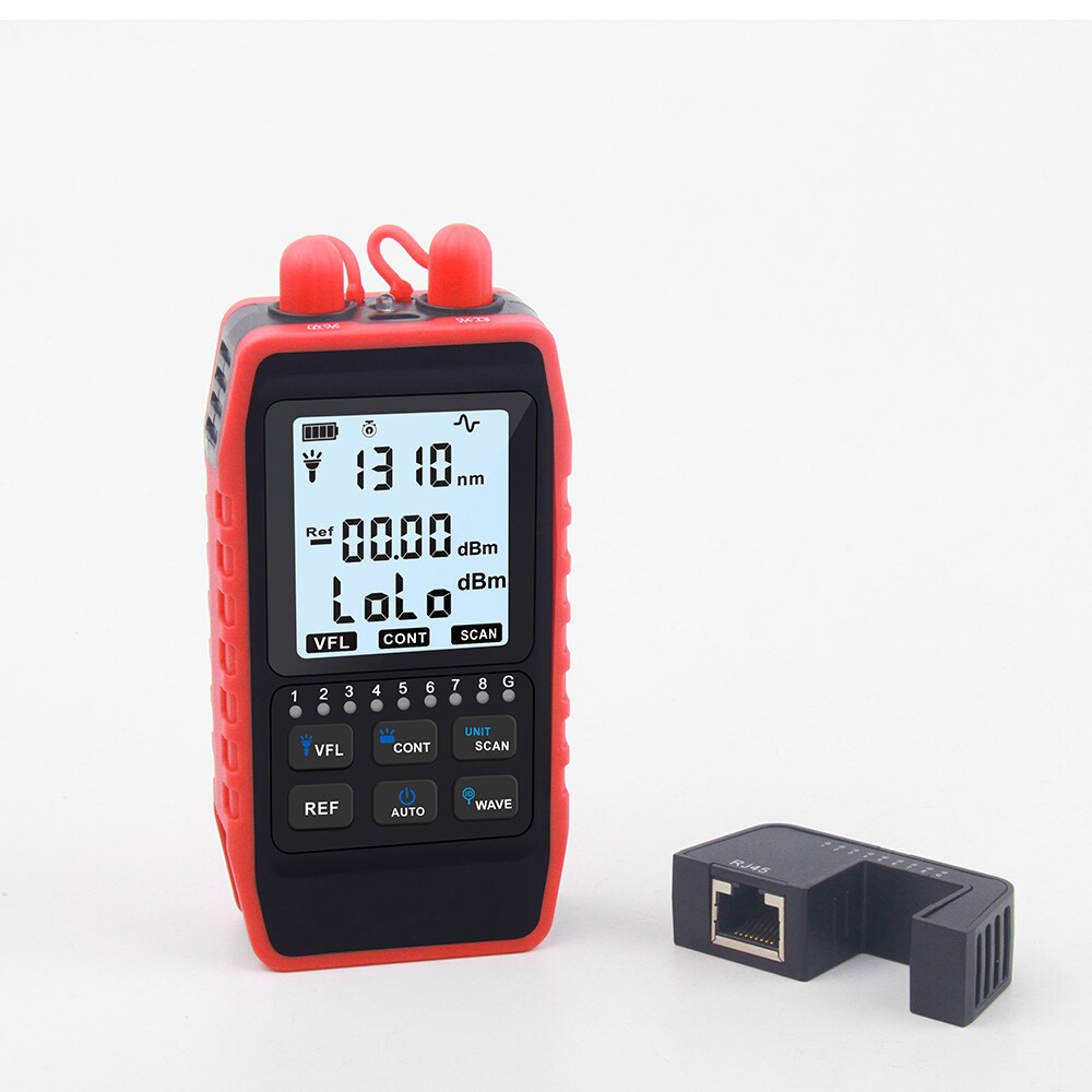 NOYAFA NF-908S Advanced Network Cable Tester Cable Length Optical Power Meter