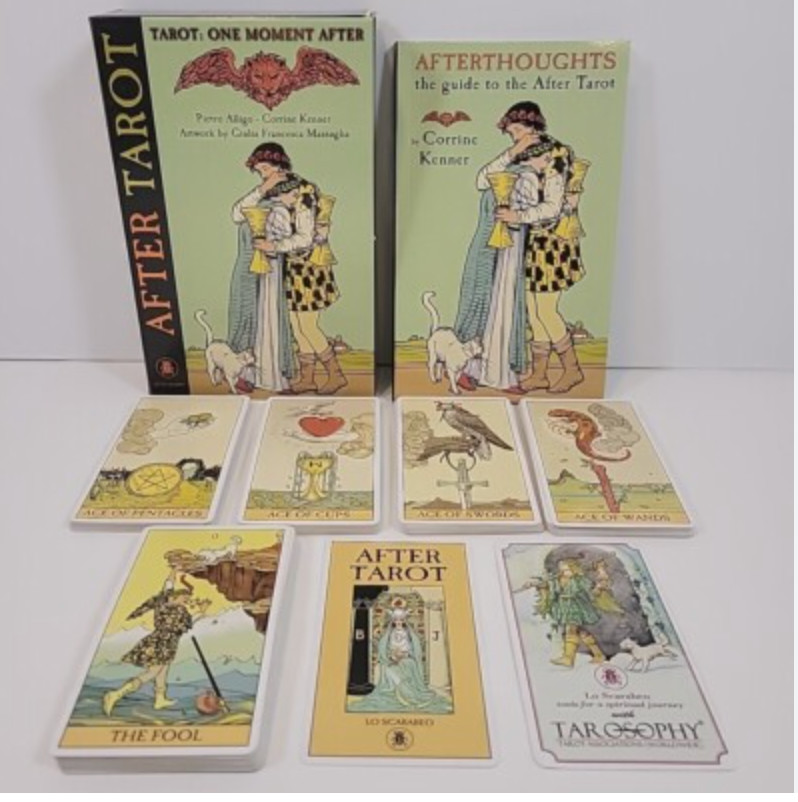 2 Deck Bundle, Grail Tarot and After Tarot with books