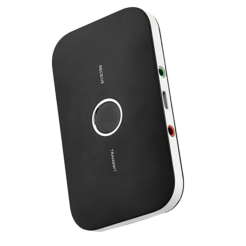 Bluetooth 5.0 Transmitter Receiver 2 IN 1 Wireless Audio 3.5mm Jack Aux Adapter