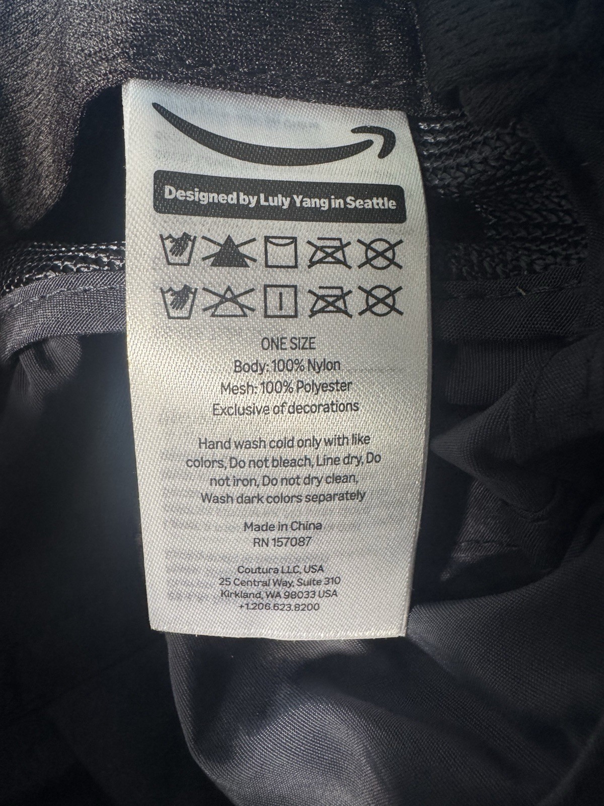 NEW - AMAZON DSP ADJUSTABLE BUCKET HAT 2.0 - NEVER WORN!