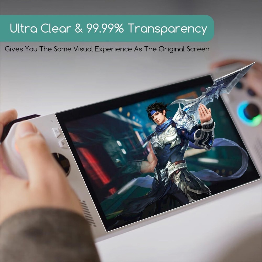 2 Pack] Tempered Glass Screen Protector Designed for Steam Deck OLED 7.4'' 20...