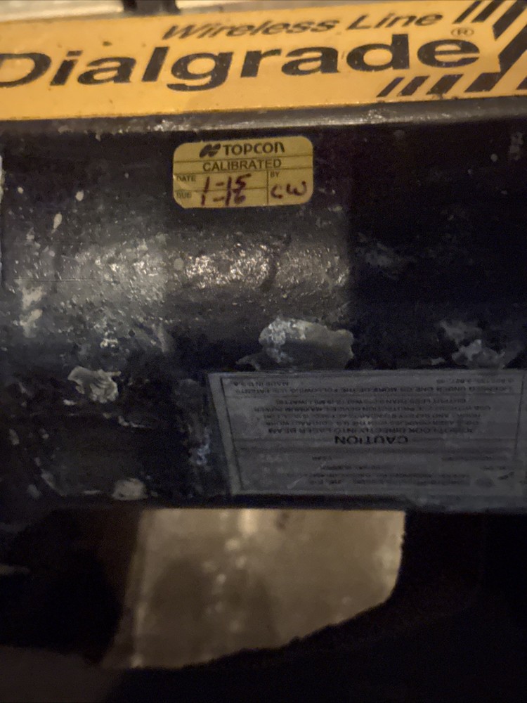 SPECTRA PHYSICS DIALGRADE PIPE LASER WIRELESS LINE LEVEL L1165 OLDER MODEL