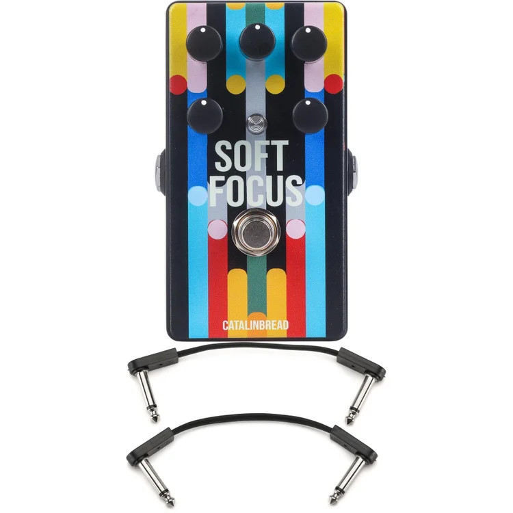 Catalinbread Soft Focus Reverb Pedal with EBS Patch Cables - Arthaus