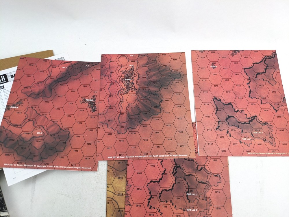 FASA: BattleTech - Map Set #3