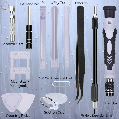 Precision Screwdriver Set 115-in-1 Multi-function Phone Magnetic Repair Tool Kit