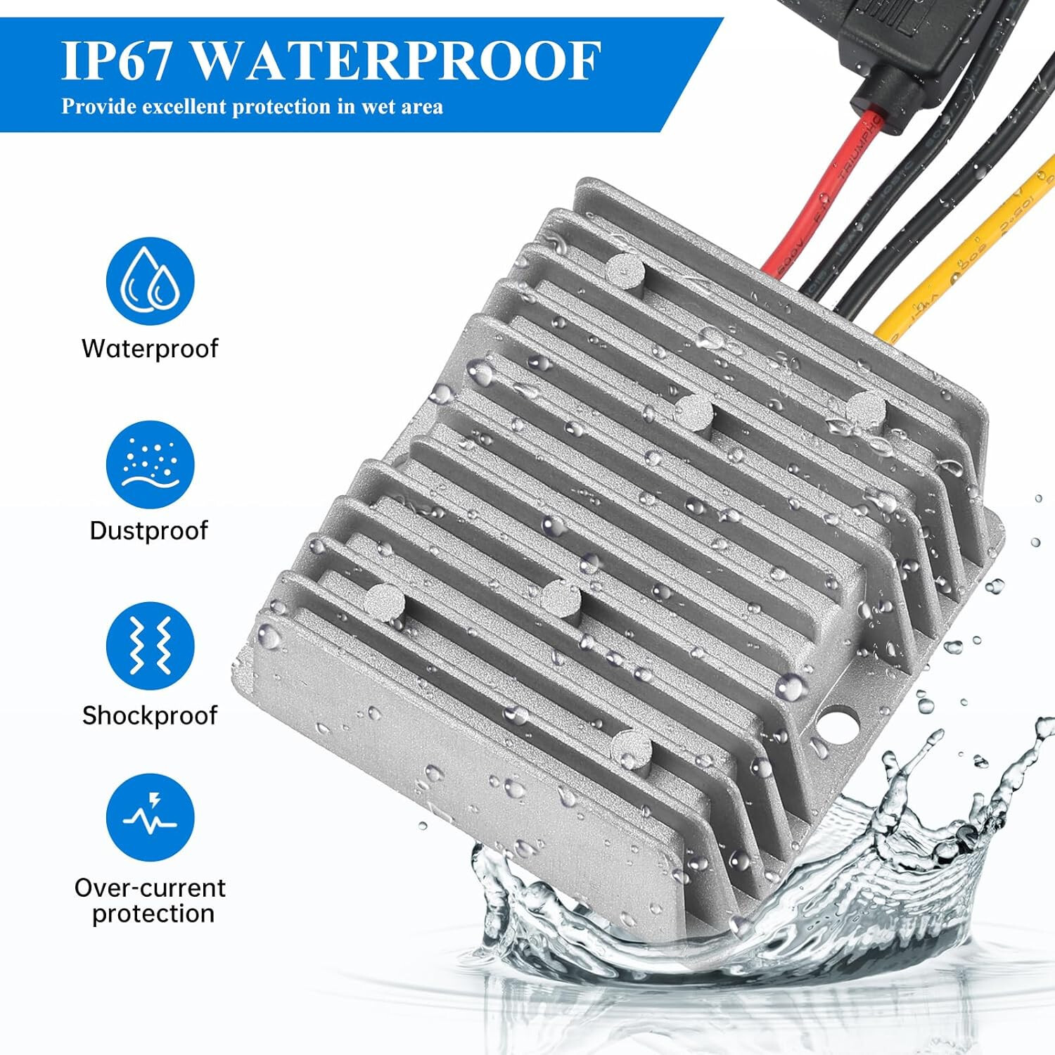 Surron DC 12V Converter Upgrade - 12V 10A Buck Converter for Sur-Ron Light Bee