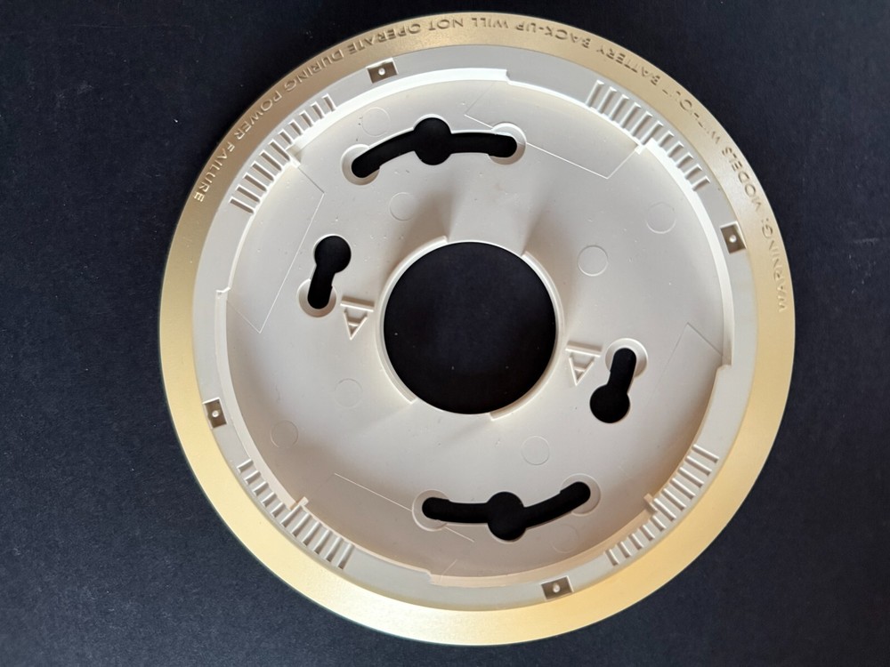 ONE USED KIDDE Smoke Detector Mounting Base SHIPS FAST!