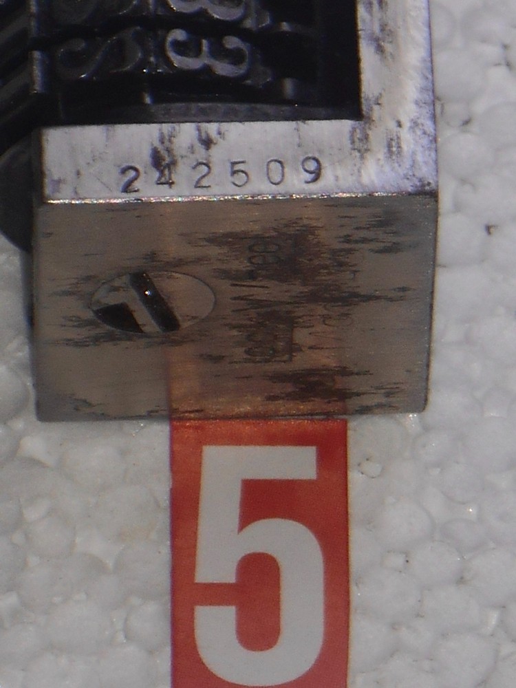 WETTER Letterpress Numbering machine | 5