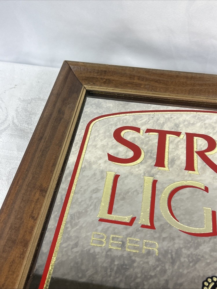 STROH LIGHT BEER MIRROR