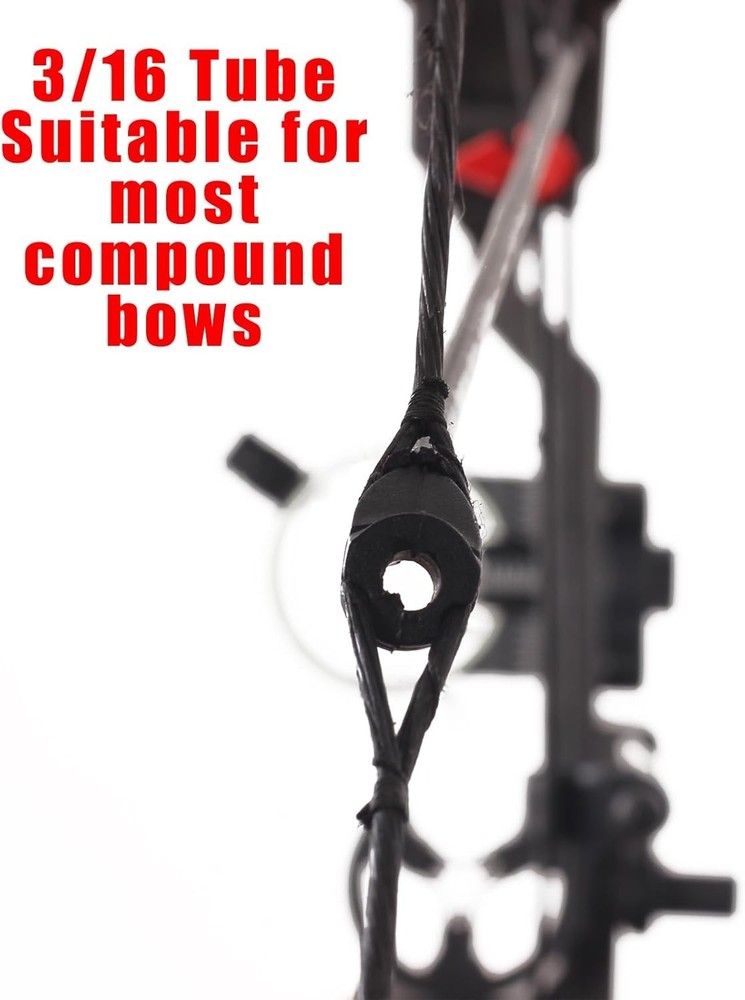 Complete Archery Bowstring Kit: Peep Sight, Separator Tool & Serving Thread