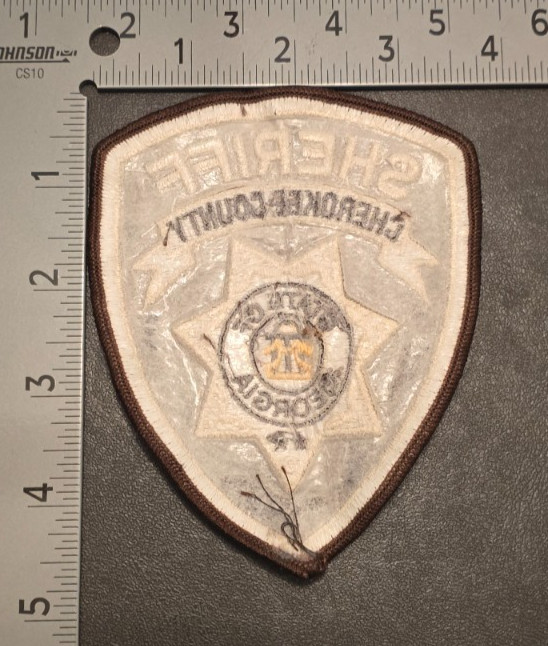 Cherokee County Georgia Sheriff Patch