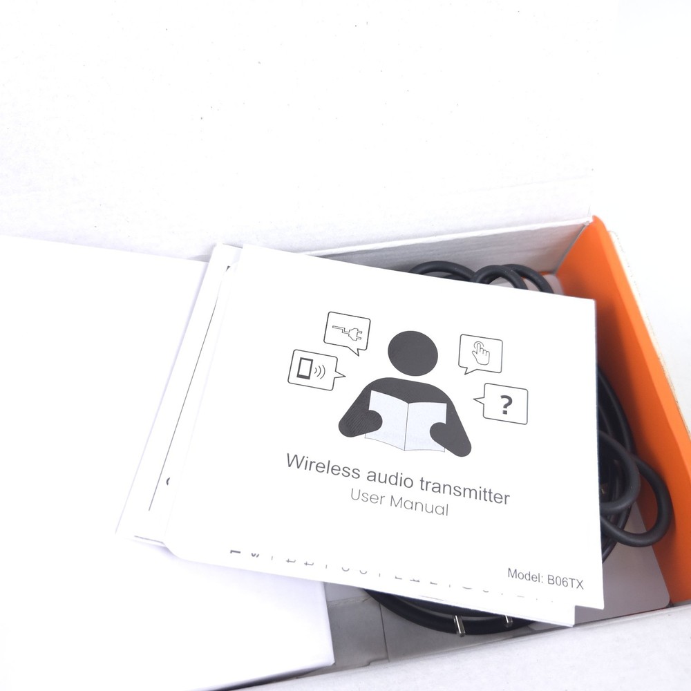 1Mii B06TX Bluetooth 5.2 Transmitter TV Adapter aptX Low Latency Plug & Play