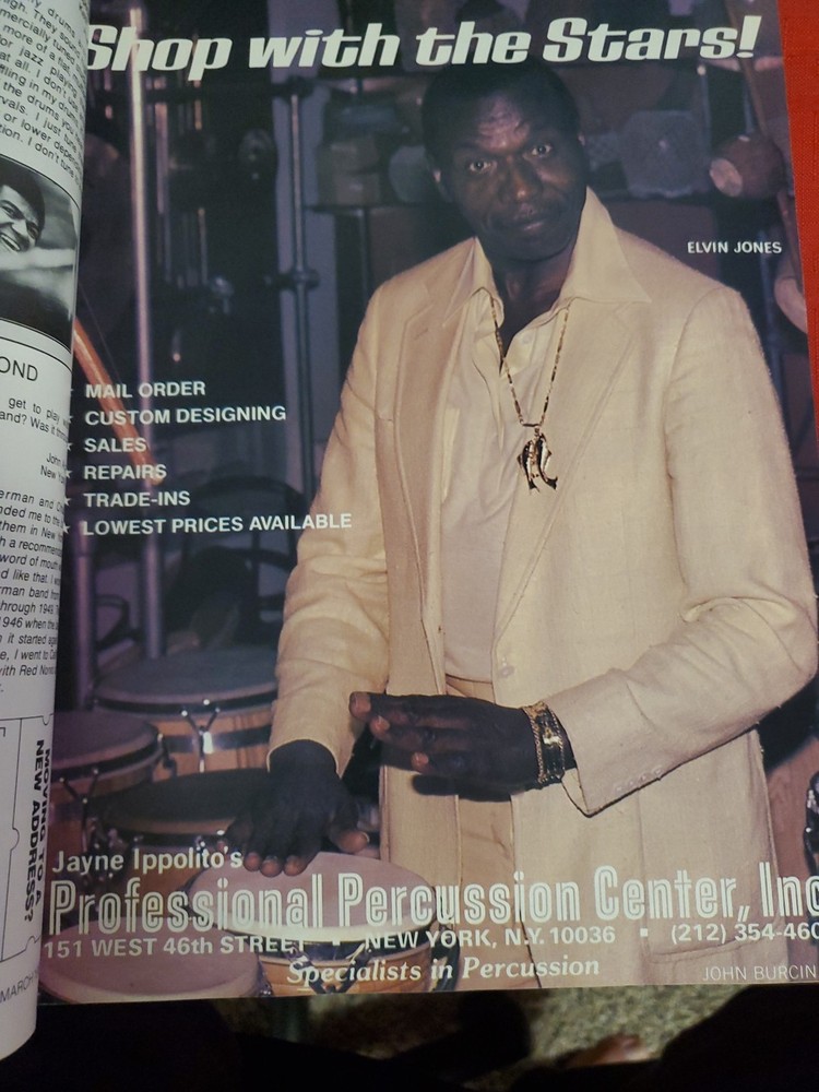 Peter Criss KISS Modern Drummer 1981 Rare