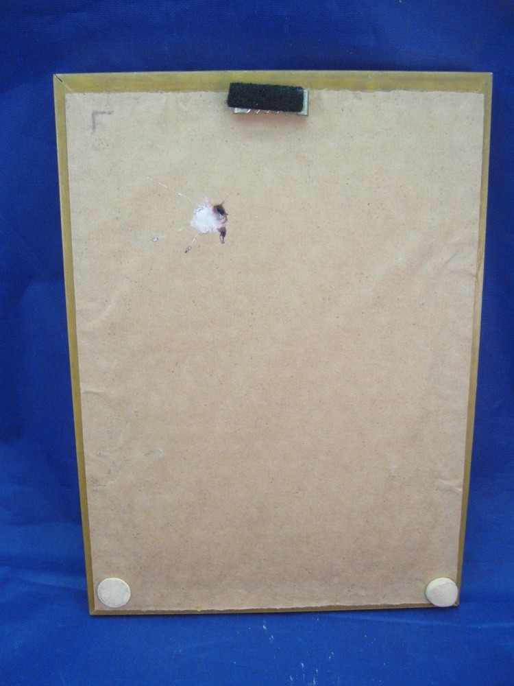 FRAMED ANTIQUE EASTER CARD (CIRCA 1910) - VERY LOVELY - NICE FRAME