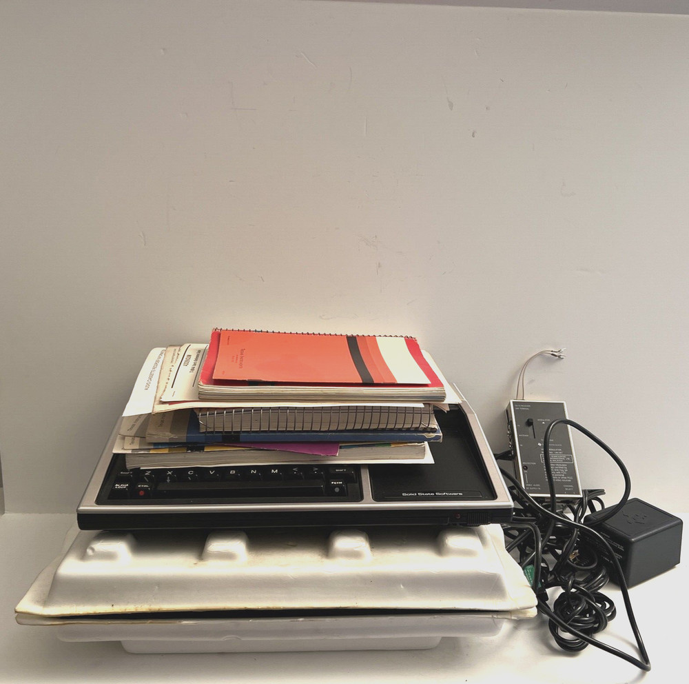 2) Texas Instruments TI-99/4A Computer w/ 1 Power Supply & Manuals Untested