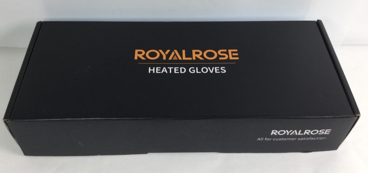 Royalrose Heated Gloves Liners for Men/Women Rechargeable Waterproof Size Med.
