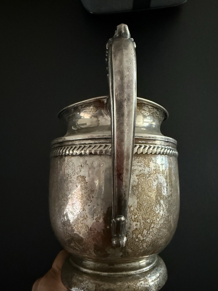 VINTAGE ENGLISH SILVER PITCHER