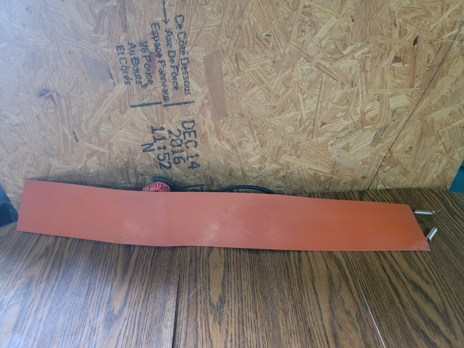 110V Oil Drum Heater Silicone Heating Blanket 1.5mm Rubber Heater