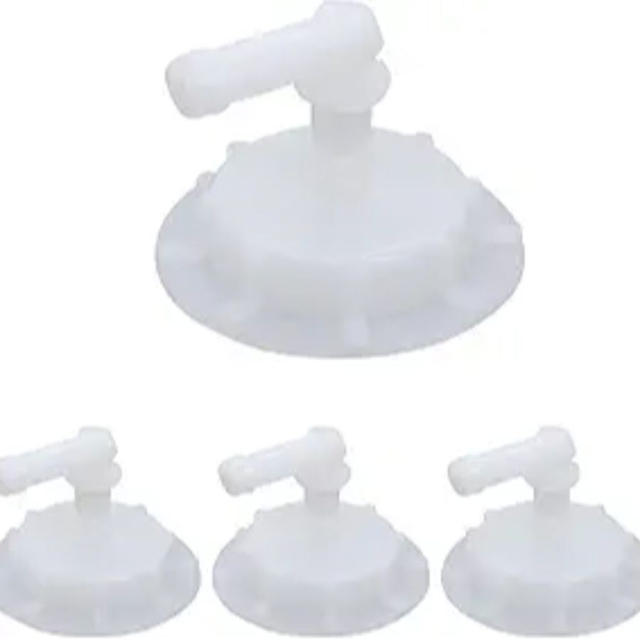 4 PCS Radiator Coolant Reservoir Overflow Tank Cap w/Joint. OEM#:19106-RNA-A48,1