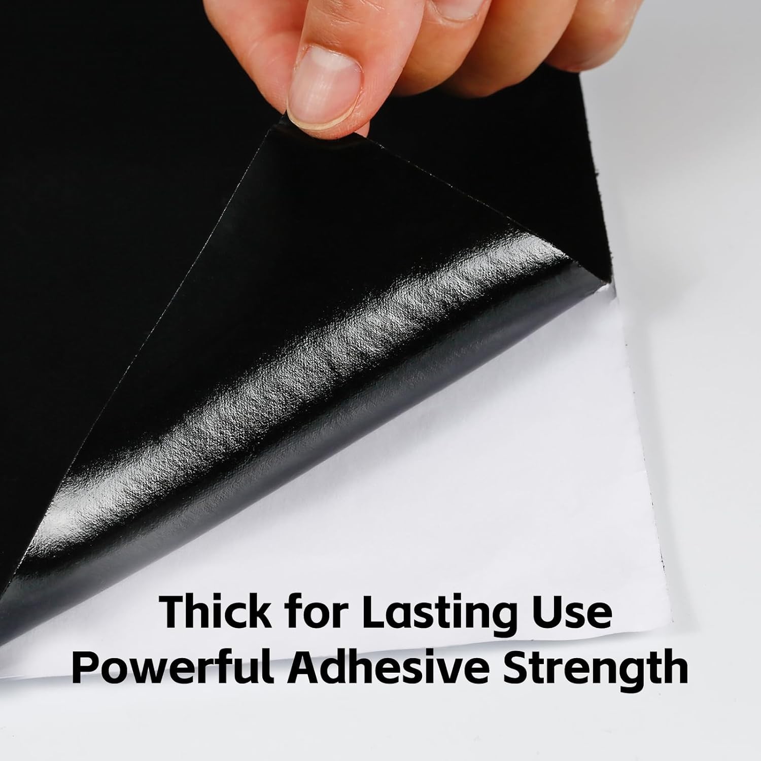 Suede Wrap Self-Adhesive Black Suede Car Interior Wrap 17in x 70in Microfiber...