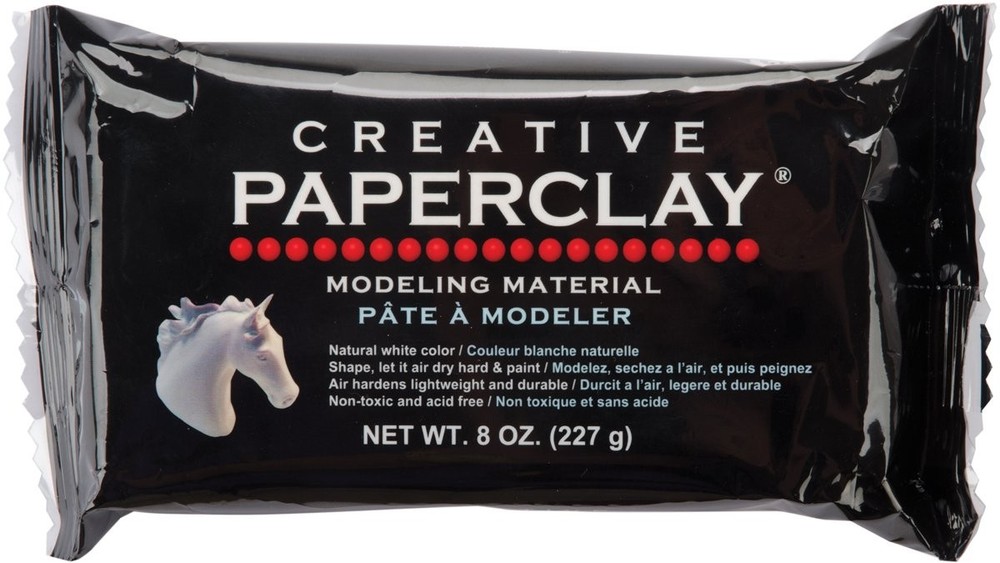 Creative clay, 8 Ounces, White
