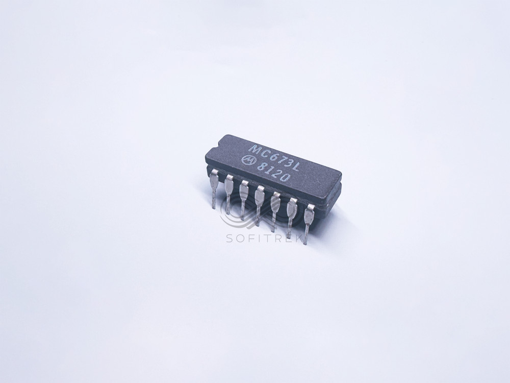 MC673L Motorola Dual 2-Input AND-OR-INVERT Gate Ceramic IC Active-Pullup CDIP-14
